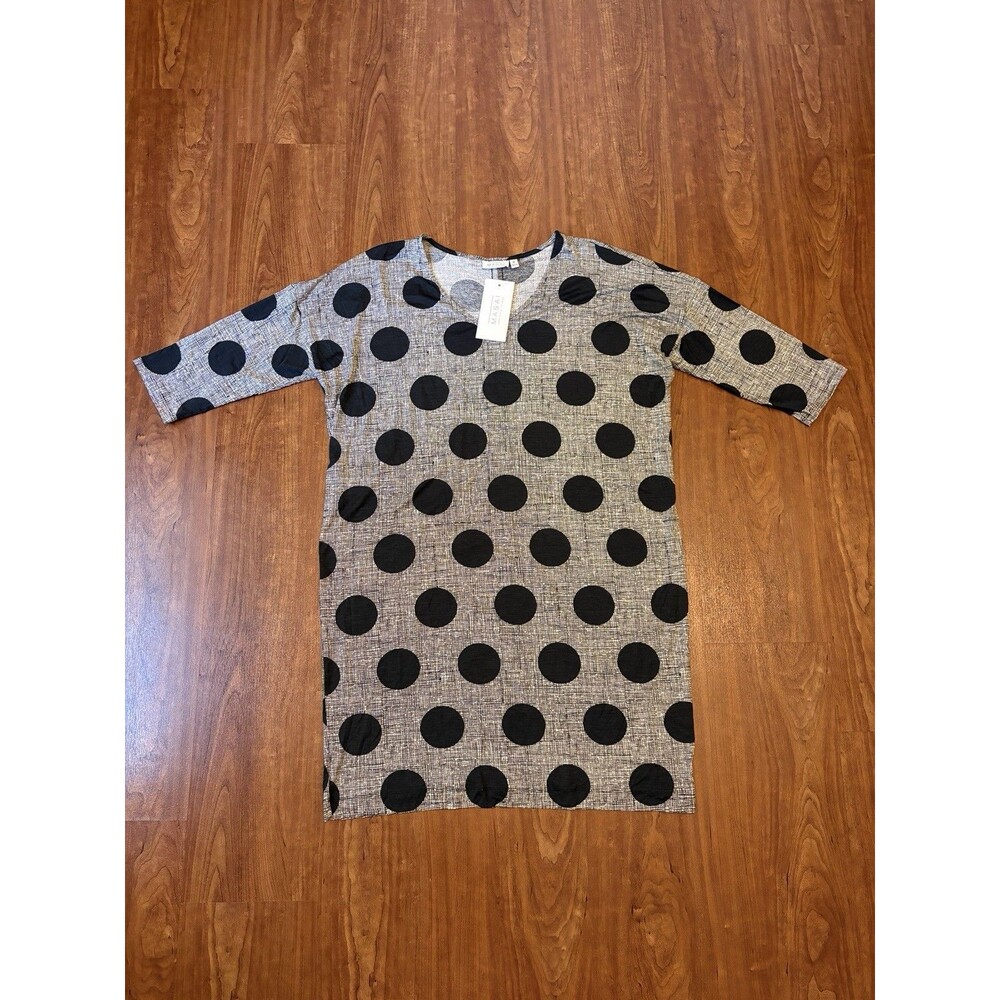 Masai Copenhagen Nebine Dress Polkadot Black Women's Medium NWT Lagenlook